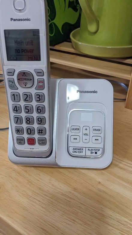 Photo of free Panasonic cordless phone (West End San Rafael) #2