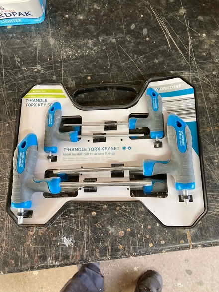 Photo of free T Handle Torx key set (Oswestry SY11) #1