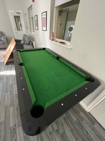 Photo of free Pool table NEEDS REFELTING (Trafford M16) #3