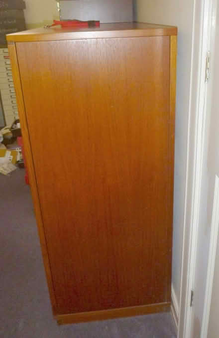Photo of free Teak filing / storage cabinet (New Marston OX3) #2
