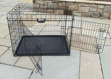 Photo of free Folding Dog Cage (The Ward, County Dublin) #2