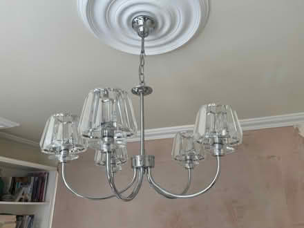 Photo of free 5 light chandelier type light fitting (Strawberry Hill TW1) #1