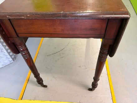 Photo of free Antique drop leaves table (Hove BN3) #3
