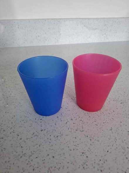 Photo of free Set of 15 multicoloured plastic picnic cups (Carnforth LA5) #2