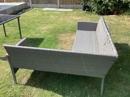Photo of free Garden Corner Sofa & Matching Table (Bromborough CH62) #4