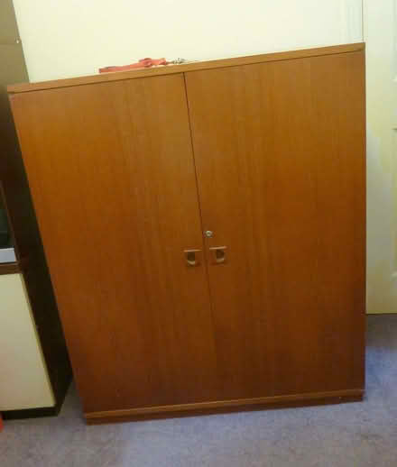 Photo of free Teak filing / storage cabinet (New Marston OX3) #1