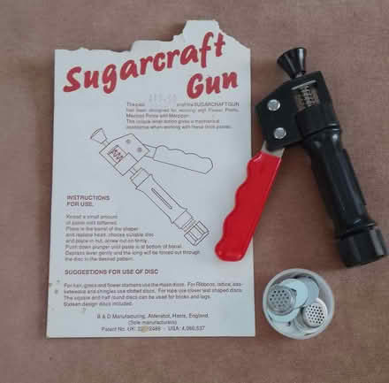 Photo of free Sugarcraft Gun (Ramsgate CT11) #1