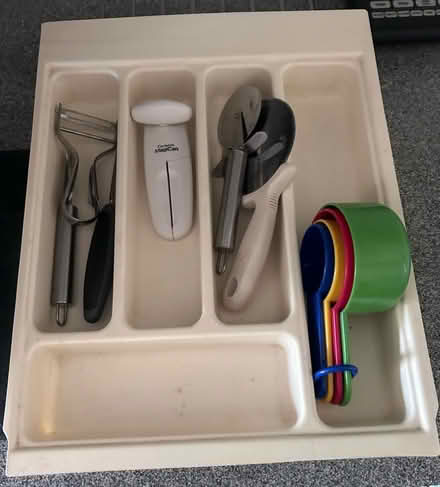 Photo of free Drawer Organiser and Utensils (Willaston CH64) #1