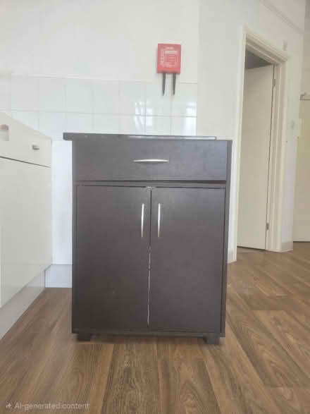 Photo of free Black storage cabinet (Knowle BS4) #1