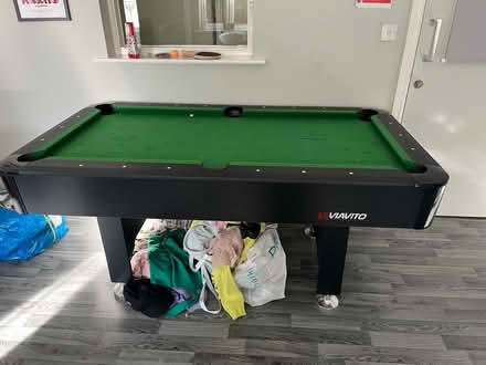 Photo of free Pool table NEEDS REFELTING (Trafford M16) #1