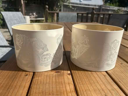 Photo of free Pair of lampshades (Oakwood road ME16 8) #2