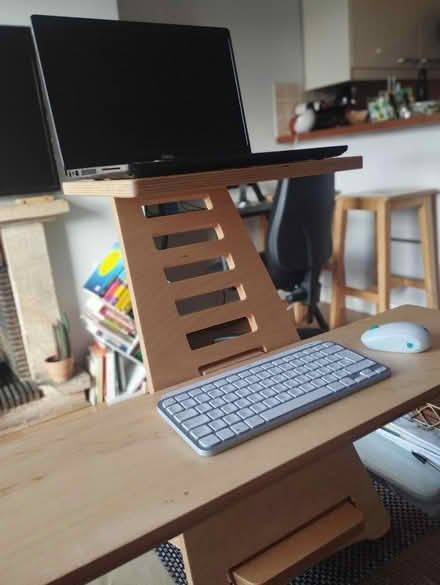 Photo of free Laptop stand in wood (Rathmines) #4