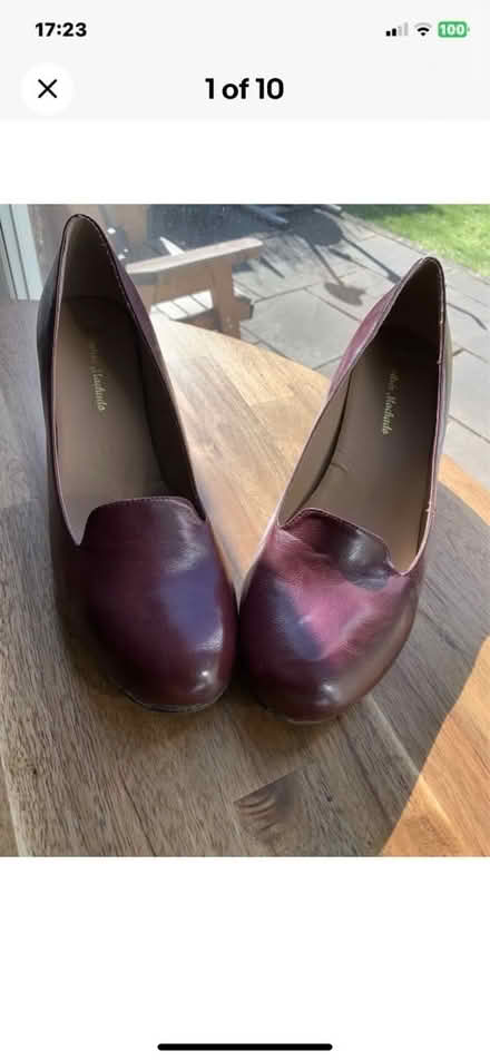 Photo of free Red large UK Size 10-10.5 size 45 Maroon red (Northfield B31) #1