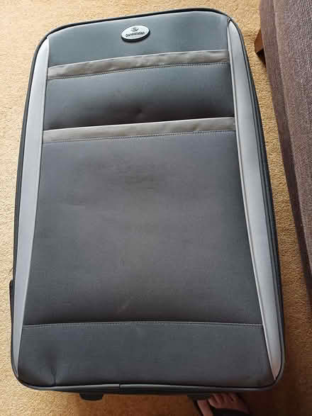 Photo of free Expanding suitcase grey (BIRMINGHAM Northfield B31) #1