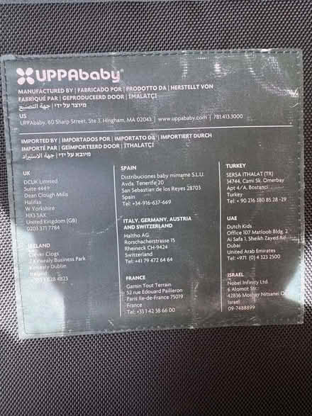 Photo of free Uppababy Bassinet/Carrycot*** (Bounds Green N11) #3