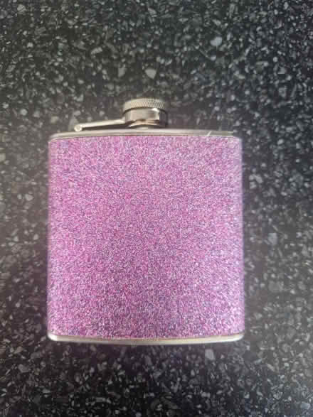 Photo of free Pink/purple sparkly hip flask (SE10) #1