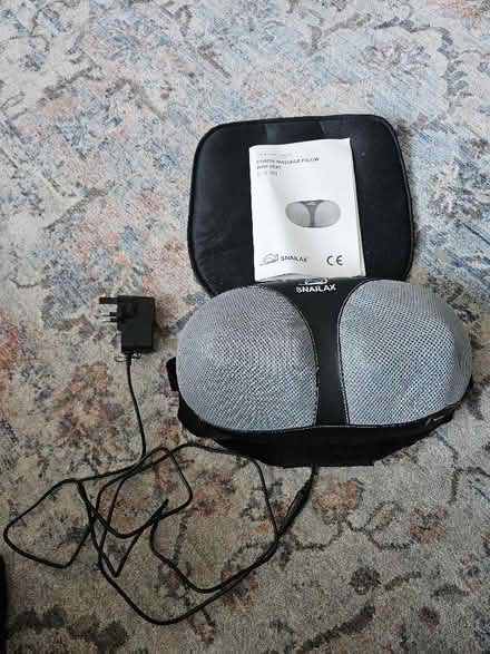 Photo of free Shiatsu Massage Pillow with Heat (Chells SG2) #1