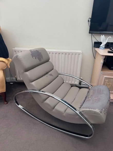 Photo of free faux leather chair (Shirley B90) #4