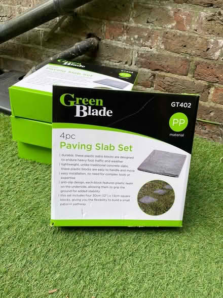 Photo of free Plastic paving slabs (Horley RH6) #1