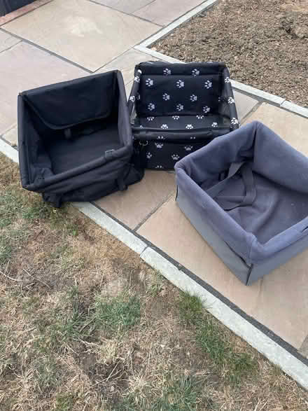 Photo of free 3x dog car seats (Chessington KT9) #1