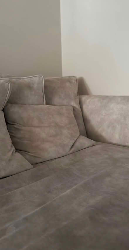 Photo of free Beige sofa (Fulham Palace Rd W6) #2