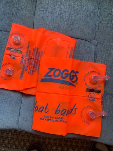 Photo of free Zoggs armbands (Horsham) #1