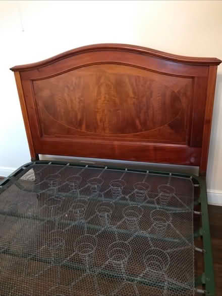 Photo of free Antique Solid Wood Bed (No Mattress) (Levenshulme M19) #1