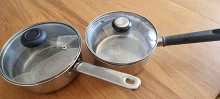 Photo of free 2 SS saucepans with lids (Sovereign Harbour BN23 5TP) #2