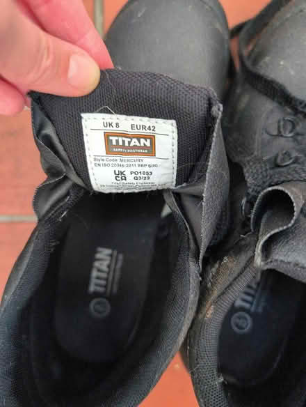 Photo of free Safety boots (Higher Blackley M9) #2