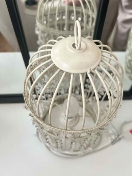Photo of free Beaded table lamp - temperamental (Pudsey, LS28) #2