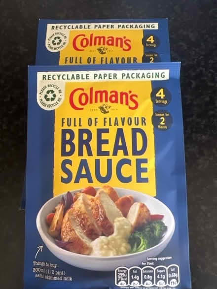 Photo of free Bread sauce x2 (North Camp GU14) #1