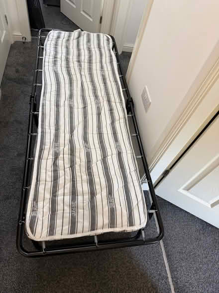 Photo of free Foldable Single Bed (Shipley BD18) #2