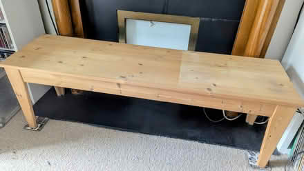 Photo of free Long low narrow wooden table (Rathmines, D6) #1
