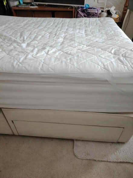 Photo of free Benson's King size divan with drawers and mattress (Bowerham LA1) #2