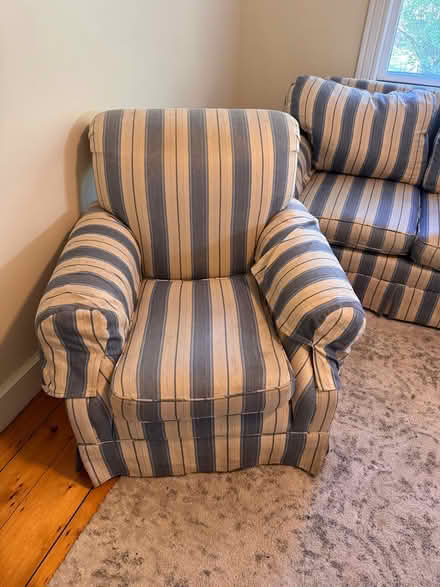 Photo of free Couch, chairs, Ottoman (Weston) #2