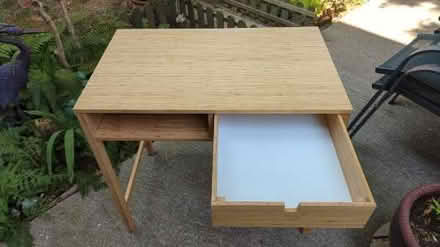 Photo of free IKEA bamboo desk (Lawrence Weston BS11) #2