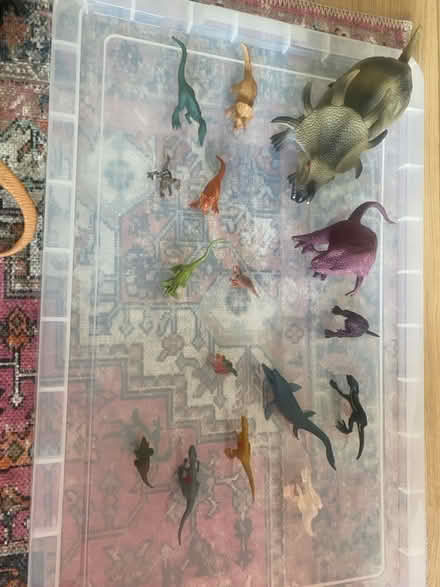 Photo of free Selection of dinosaurs and a snake (Perdiswell WR3) #1