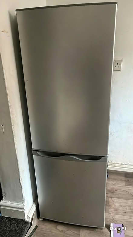 Photo of free Silver Standing Fridge Freezer (Levenshulme, M19) #1