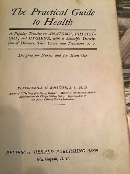 Photo of free antique medical book 1908 (ward area by york rd) #2