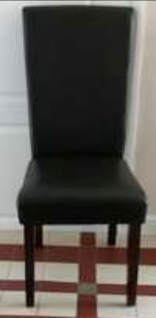 Photo of free Two brown dining chairs (Worcester) #1