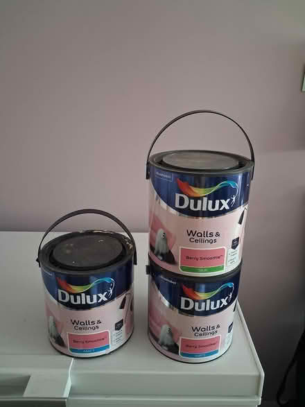 Photo of free 3 cans Dulux Berry Smoothie (Harpenden AL5) #1