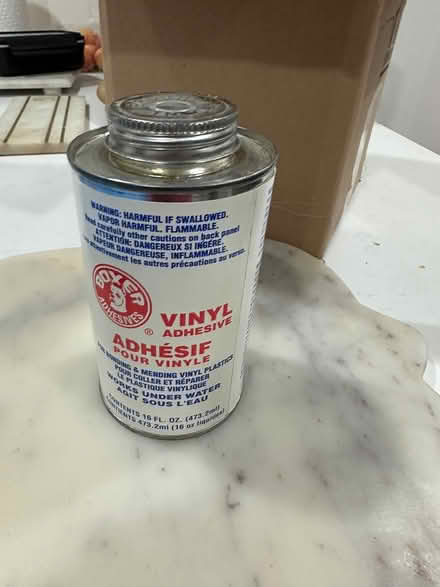 Photo of free Vinyl adhesive (Lisgar Mississauga) #1