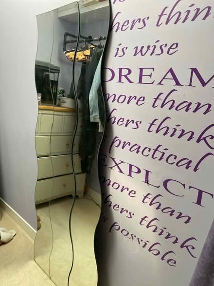 Photo of free Wavey Ikea mirrors x3 (Epsom KT18) #1