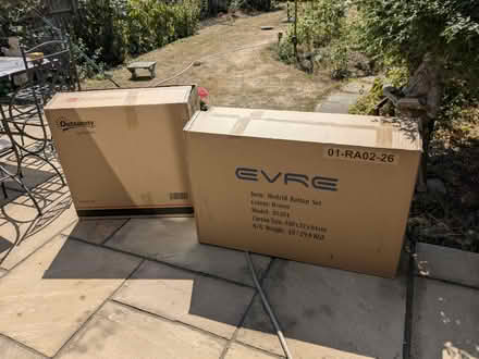Photo of free 2 large cardboard boxes (Bersted PO21) #1