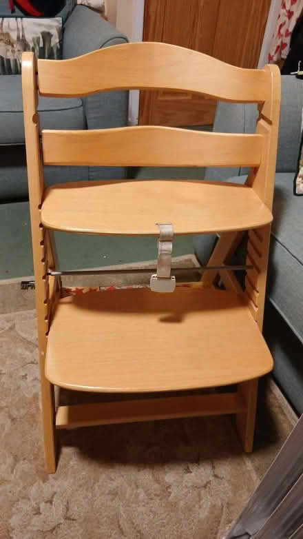 Photo of free Wooden high chair (Hauck) (East Twerton BA2) #1