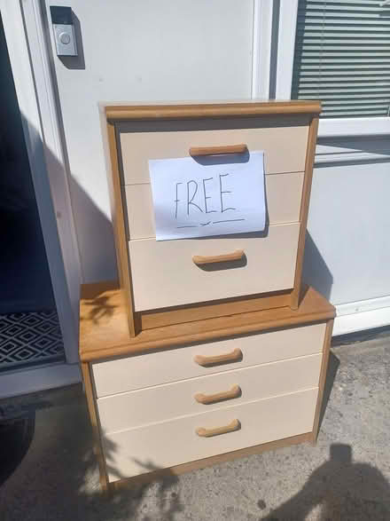 Photo of free 2x chest of drawers (Oxford OX4) #1