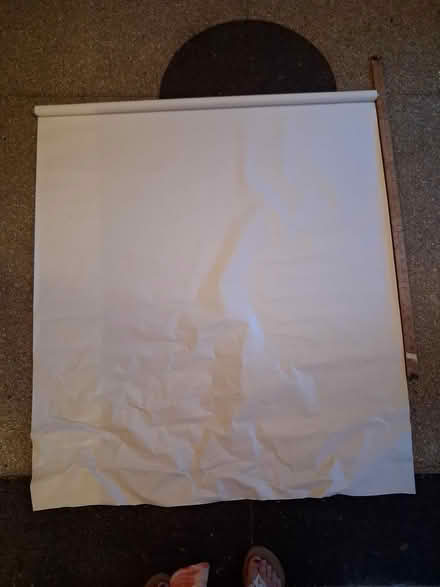 Photo of free White black out window shade (Beacon Hill) #1