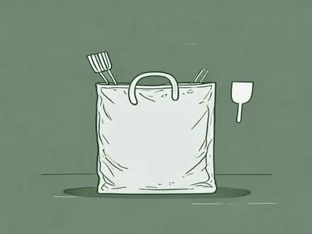 Photo of free Bag of disposable/plastic glasses and cutlery (Gibbet Hill CV8) #1