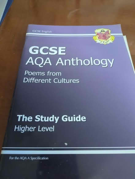 Photo of free GCSE Anthology revision book (Dogsthorpe PE1) #1