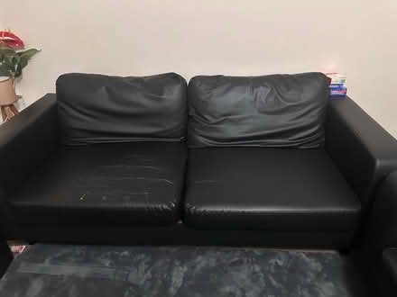 Photo of free 2 seated leather sofa (Cumnor OX2) #2